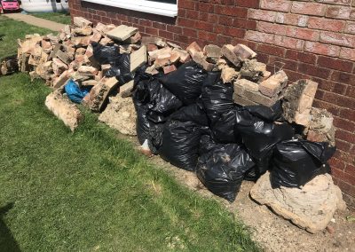 brick and concrete rubbish clearance Romford